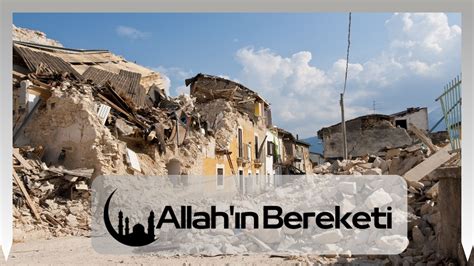 rüyada deprem olması islami